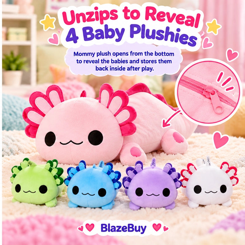 Mommy Plush Animal Toy Set