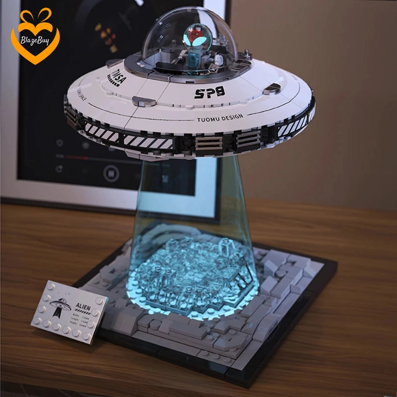 UFO Spaceship Building Set