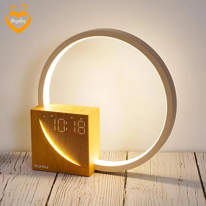 White Noise Sunrise Clock