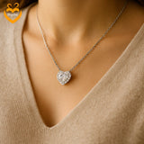 Elevated Heart Necklace