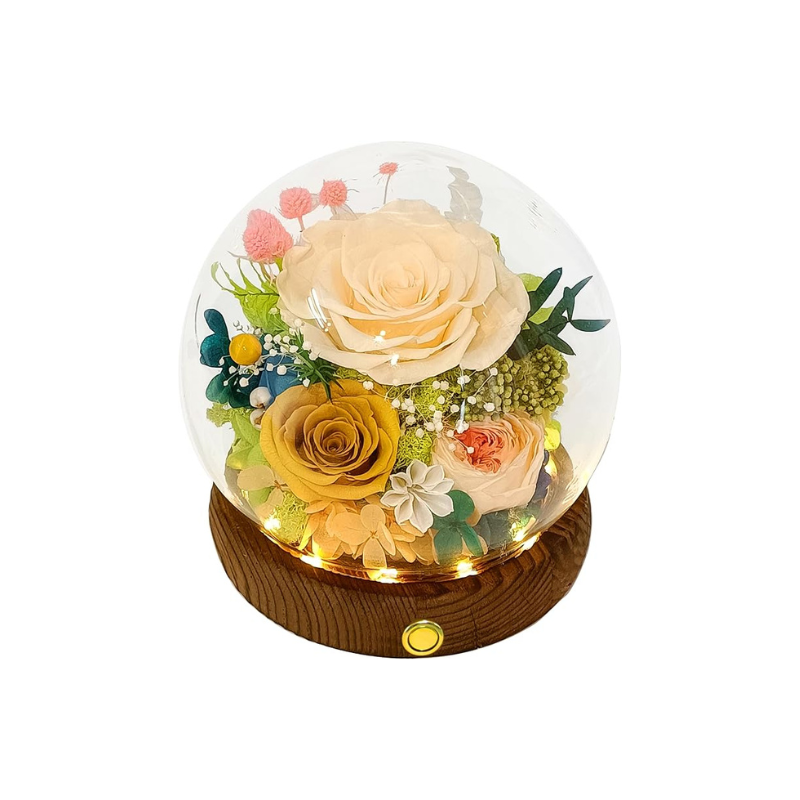 Eternal Rose Glass Dome Gift