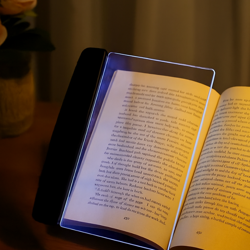 Flat Page Book Light