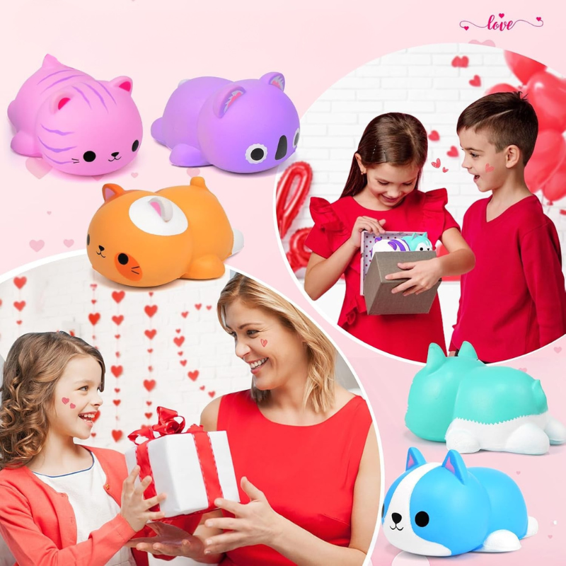 Cat Squishy Stress Set