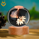 Luminous Nature Crystal Sphere