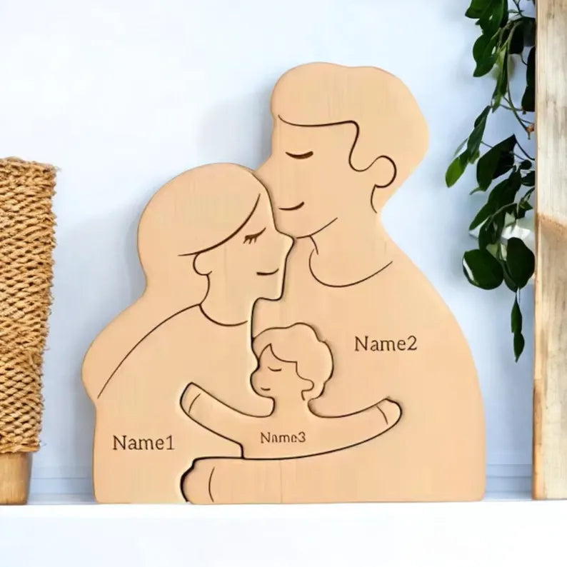 Wooden Family™ Puzzle
