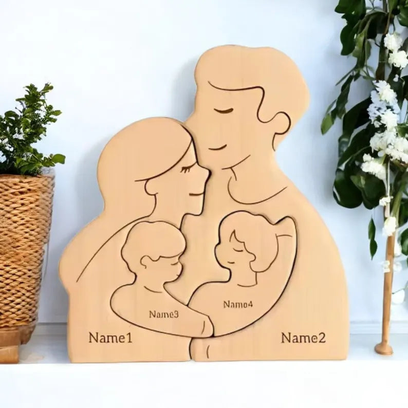 Wooden Family™ Puzzle