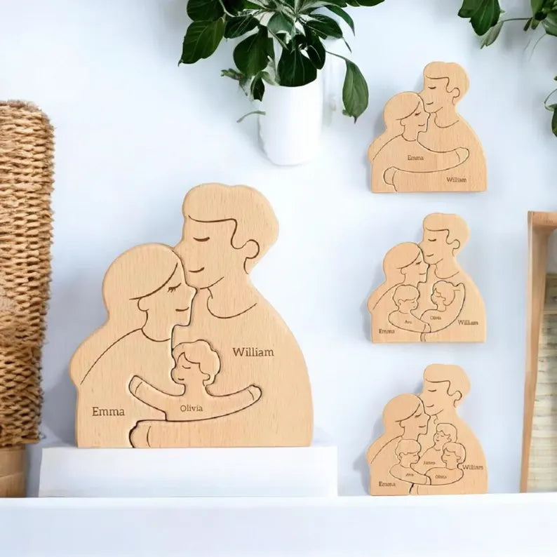 Wooden Family™ Puzzle