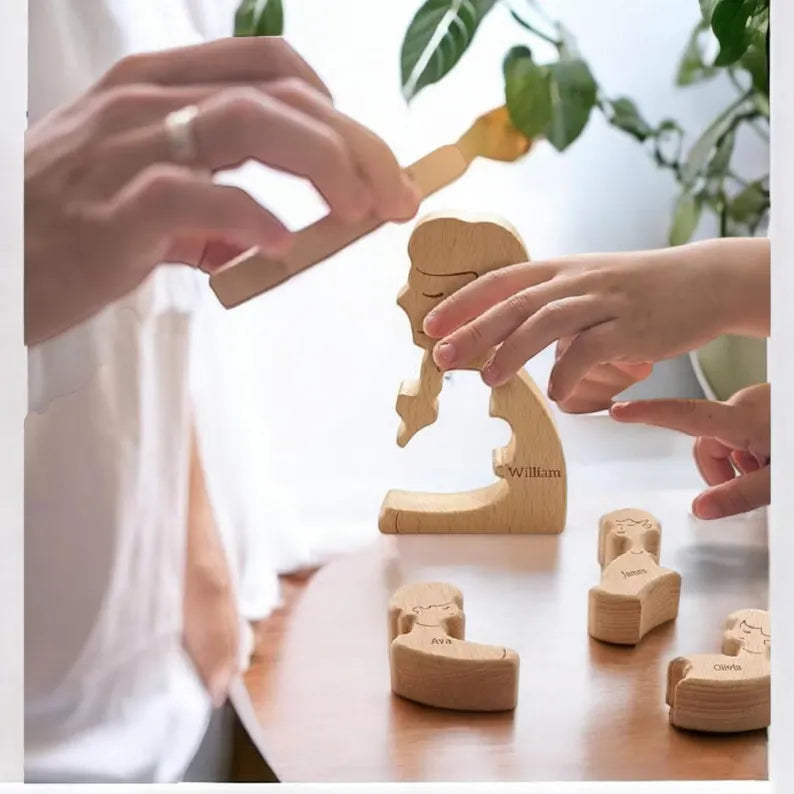 Wooden Family™ Puzzle