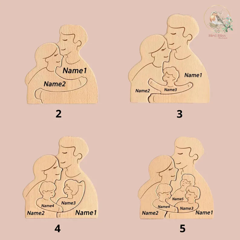 Wooden Family™ Puzzle