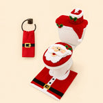 Santa Bathroom Holiday Decor