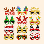 Christmas Glitter Party Glasses