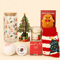 Cozy Christmas Gift Basket