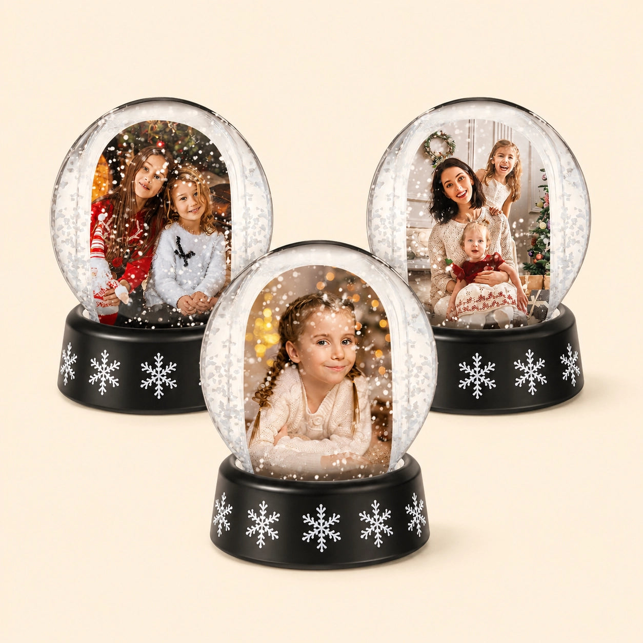 Double Sided Photo Snowglobe