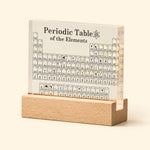 Periodic Table Acrylic Display with Light