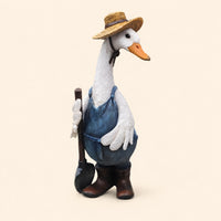 Porch Goose Garden Statue