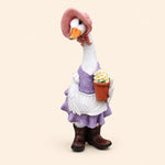 Porch Goose Garden Statue