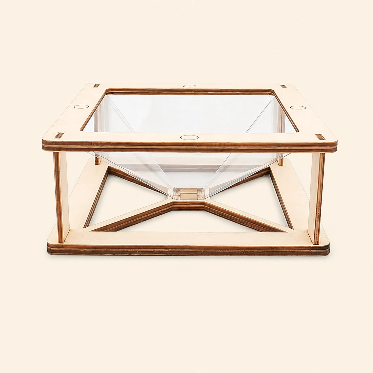 3D Hologram Projector Pyramid