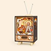 Wooden 3D Music Box Puzzle Set