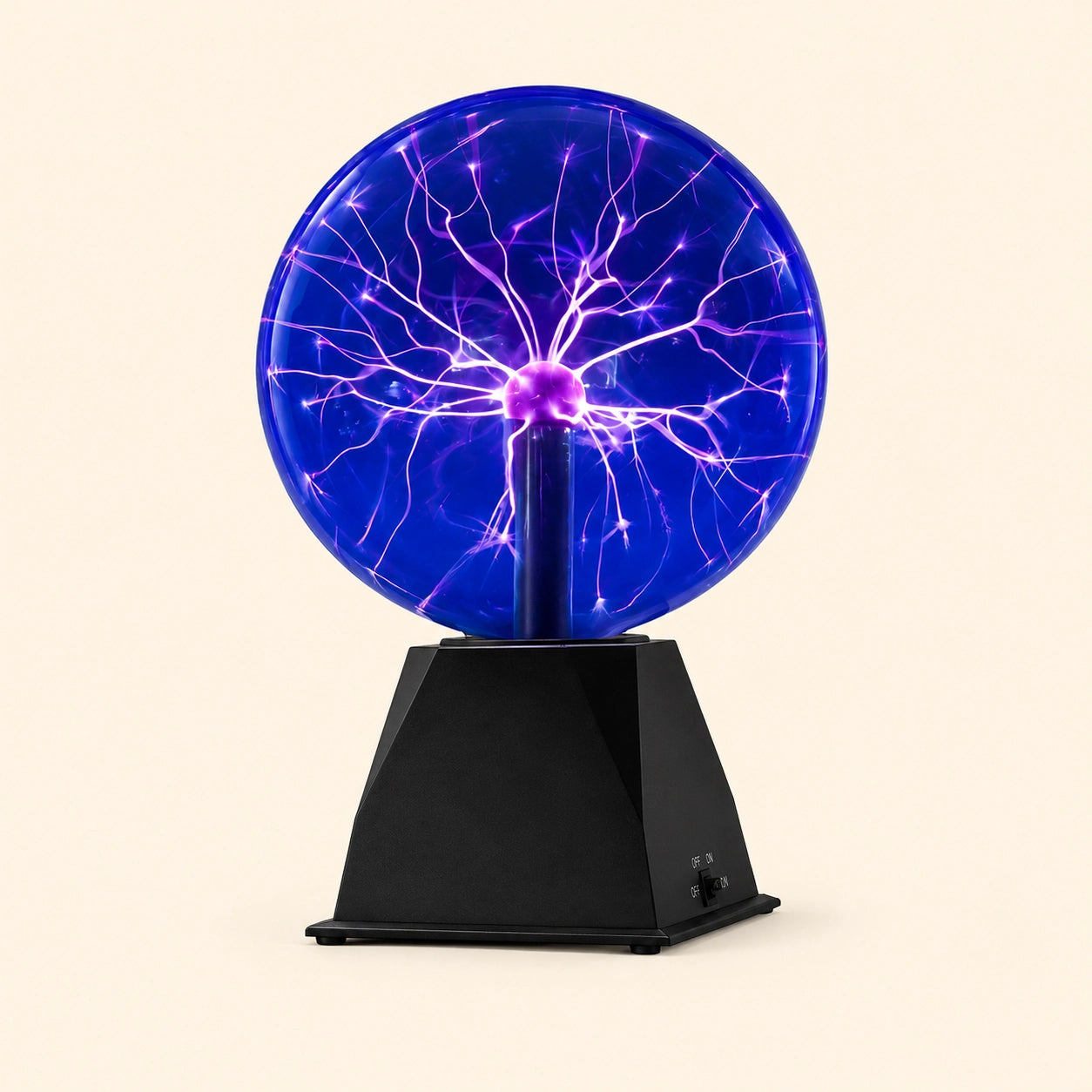 Interactive Plasma Ball Lamp