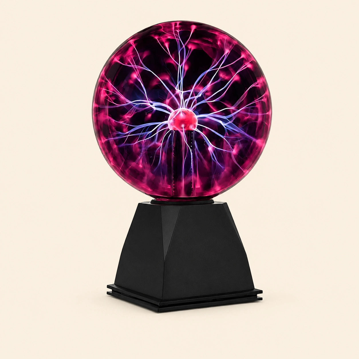 Interactive Plasma Ball Lamp