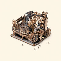 Wooden Marble Run Puzzle Set
