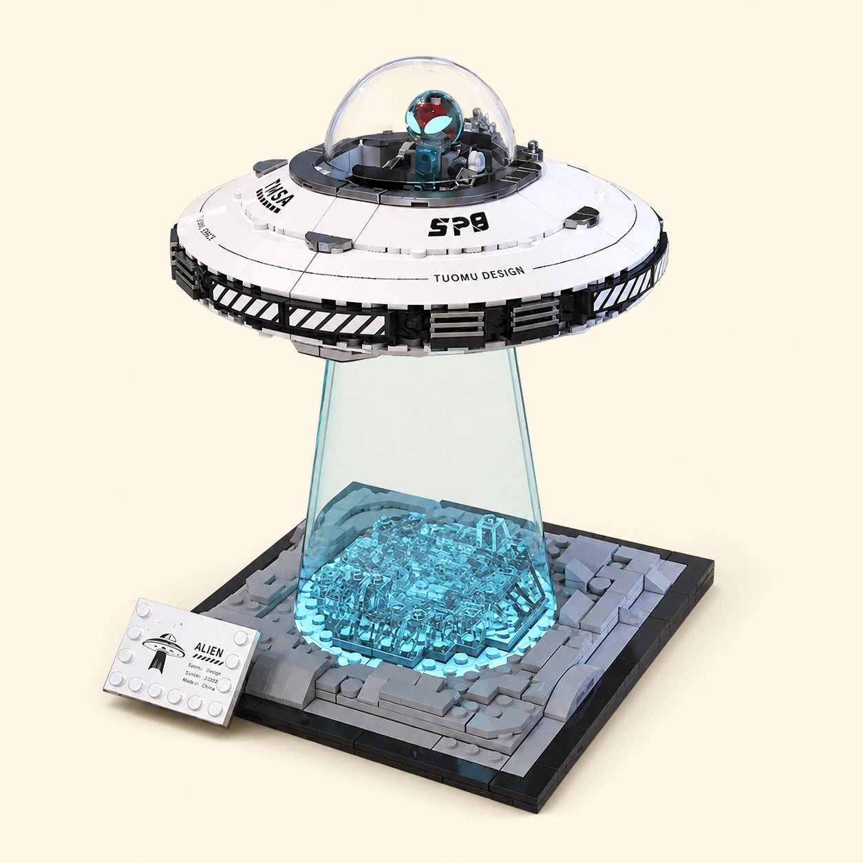 UFO Spaceship Building Set