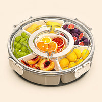 Divided Serving Tray with Lid