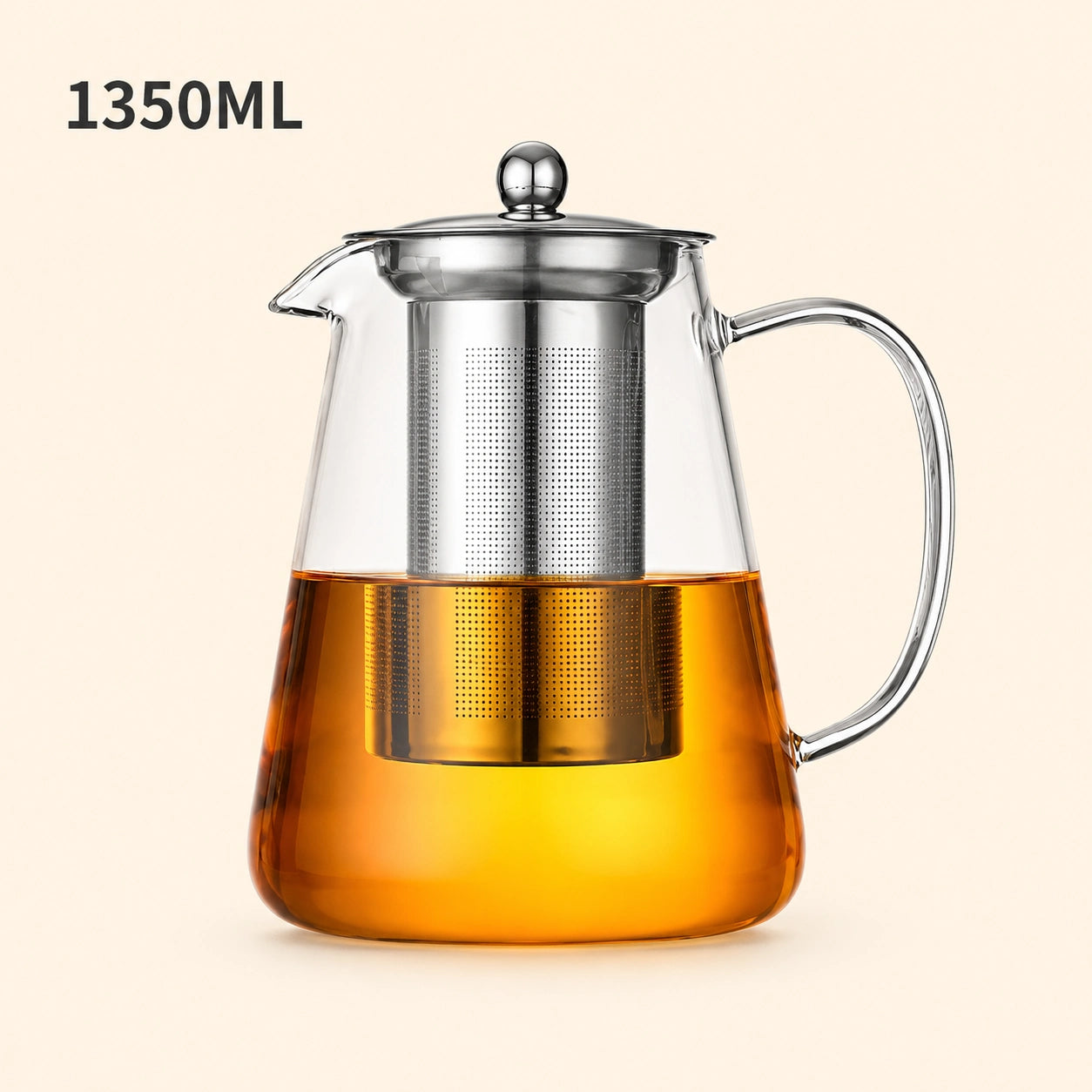 PARACITY Borosilicate Glass Teapot
