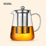 PARACITY Borosilicate Glass Teapot