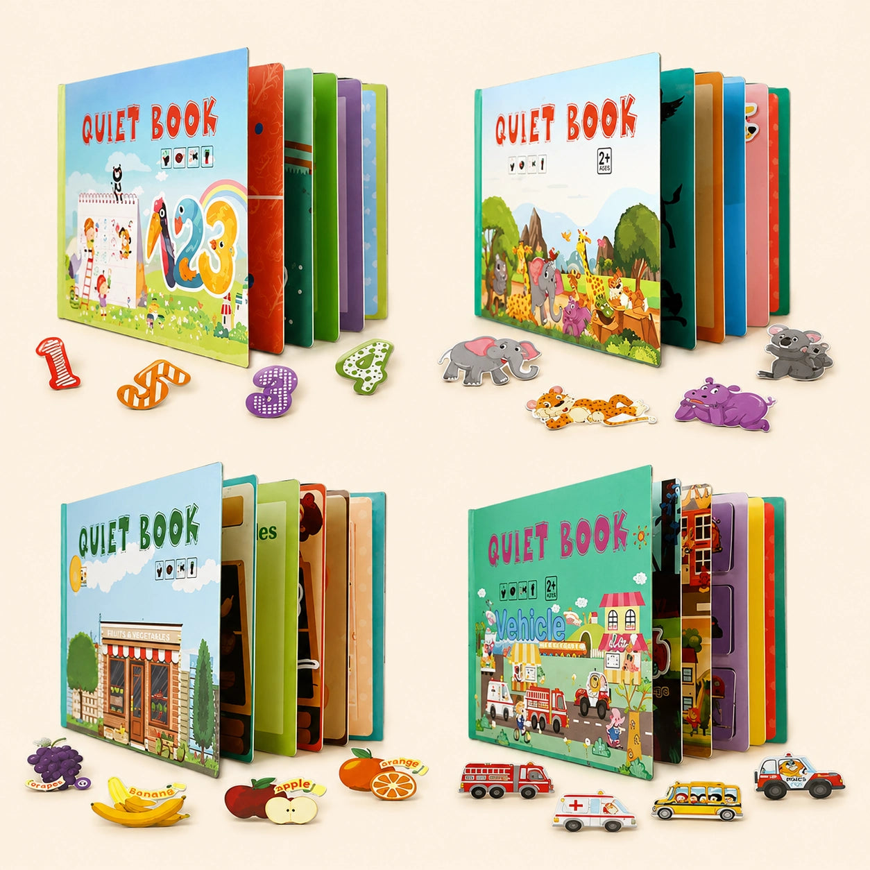 Montessori Busy Book Set