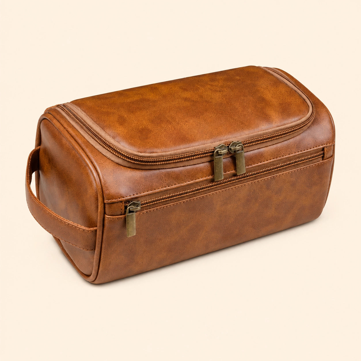 Men’s Leather Toiletry Bag