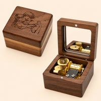 Walnut Wood Music Box