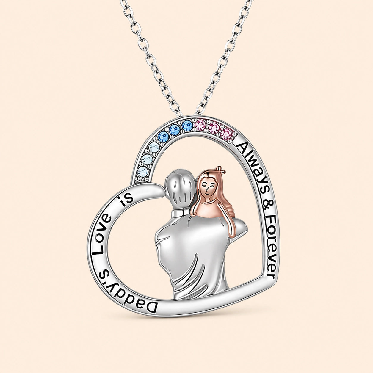 Forever Love Daughter Necklace