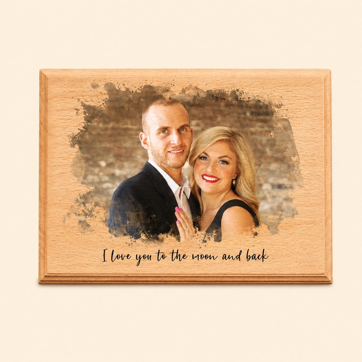 Custom™ Wooden Photo Frame