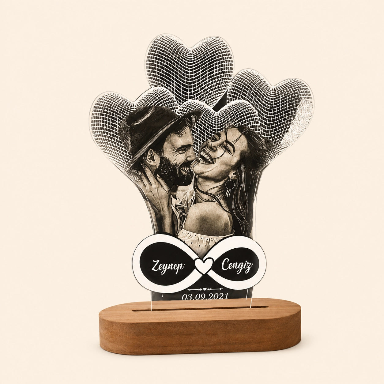 PhotoGlow™ 3D Lamp