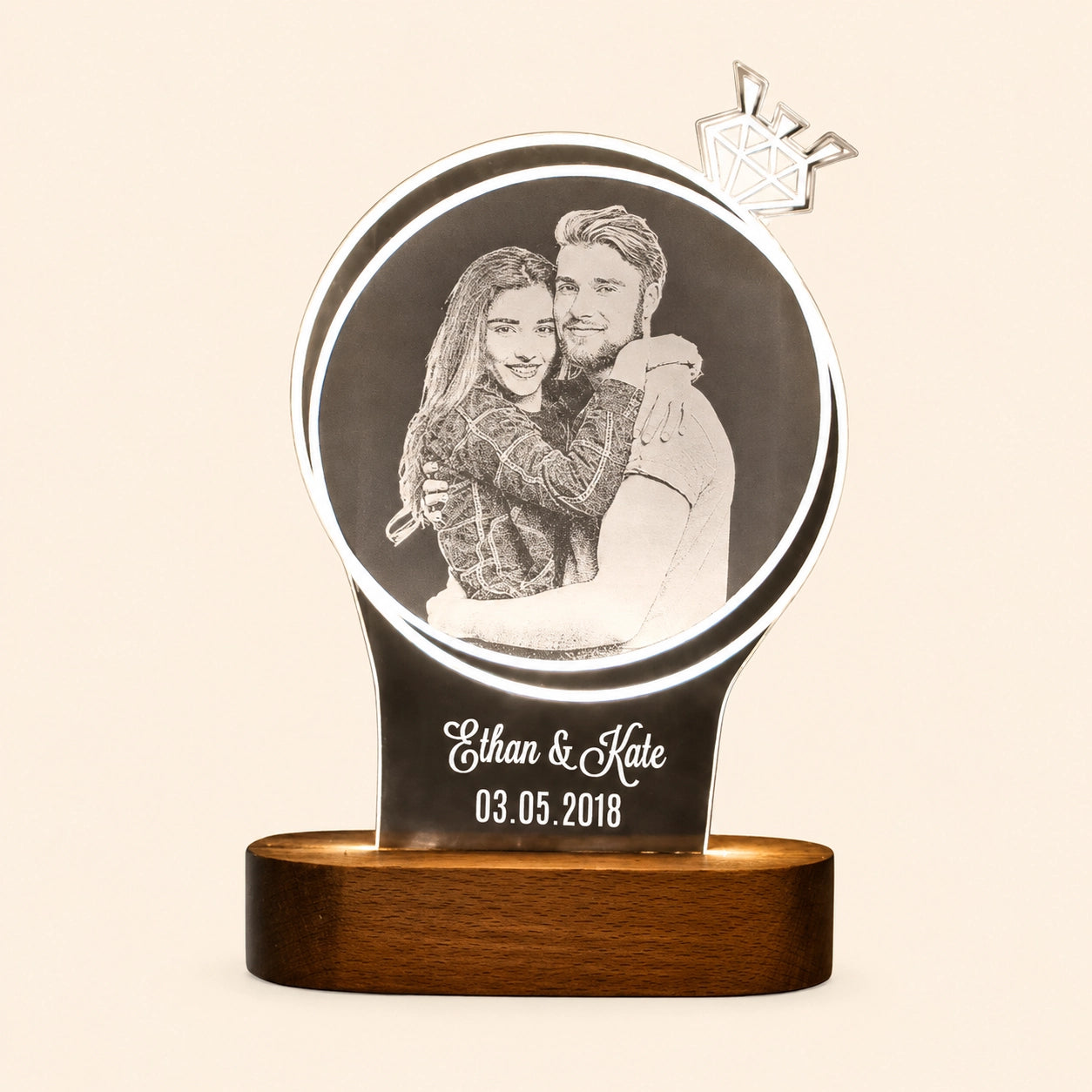 PhotoGlow™ 3D Lamp
