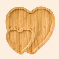 Heart Shaped Bamboo Board