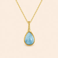 Metiseko Aquamarine Necklace