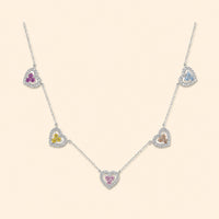HeartGlow™ Silver Necklace