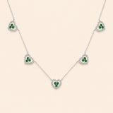 HeartGlow™ Silver Necklace