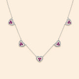 HeartGlow™ Silver Necklace