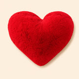 Heart-Shaped Fluffy Pillow