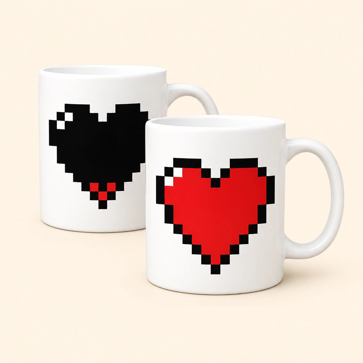 Heart Color-Changing Mug