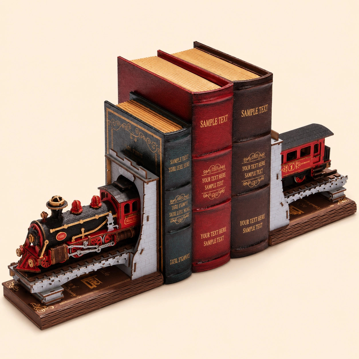 Century Train Book Nook Puzzle