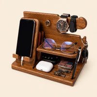 Wood Phone Docking Station