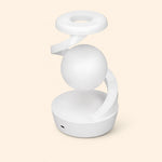 Levitating LED Spiral Lamp