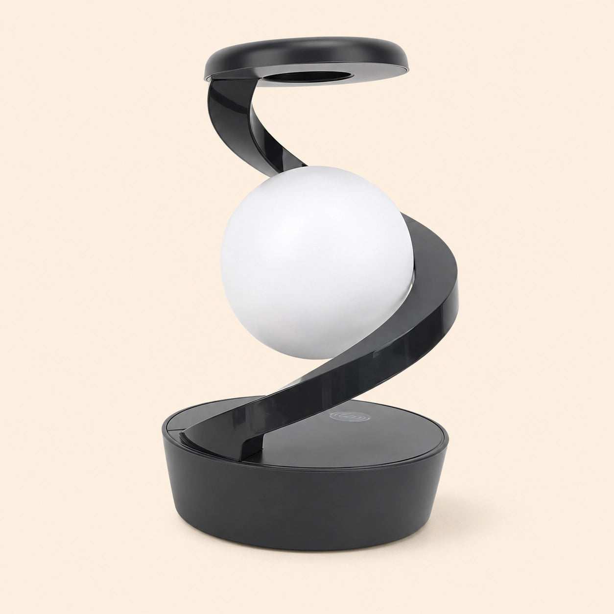 Levitating LED Spiral Lamp
