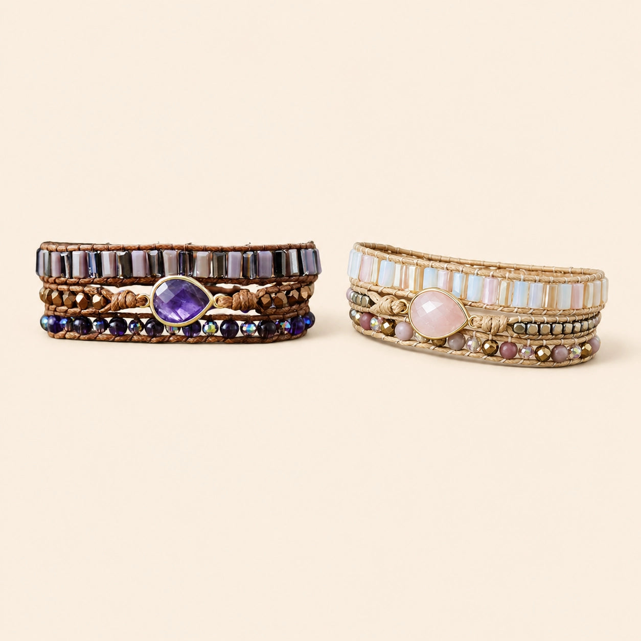 CrystalFlow™ Wrap Bracelet