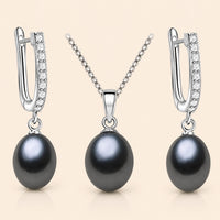 Elegant Pearl Jewelry Set
