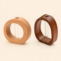 Wooden Frame Glass Vase Collection